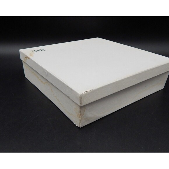 Debora Carlucci Square Candy Dish Bowl Glass Crystal Gem Cushioned Made in Italy - Picture 13 of 13